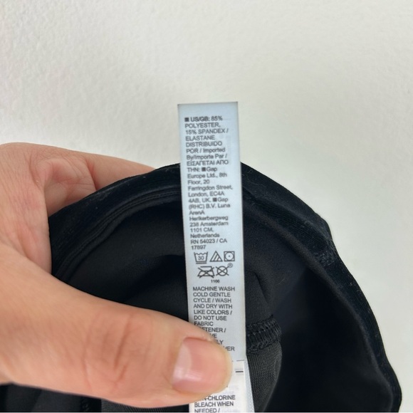 Athleta Elation Velvet Tight Black High-Rise leggings size: S - Picture 11 of 12